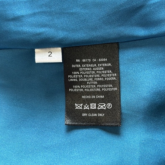 Paper Crown Blue Halter Midi Dress for Wedding Guests - Picture 13 of 16